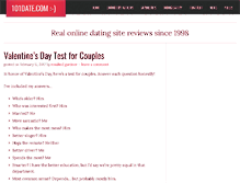 Tablet Screenshot of 101date.com